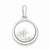Sterling Silver Cross and Floating Glass Beads Pendant, Pendants for Necklace