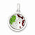 Sterling Silver Music Note and Floating Glass Beads Pendant, Pendants for Necklace