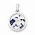 Sterling Silver Star Fish and Floating Glass Beads Pendant, Pendants for Necklace