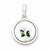 Sterling Silver Butterfly and Floating Glass Beads Pendant, Pendants for Necklace