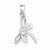 Sterling Silver Dragon fly w/ CZ Center Pendant, Pendants for Necklace