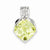 Sterling Silver Lemon Quartz Pendant, Exquisite Pendants for Necklace
