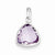 Sterling Silver Pink Quartz Pendant, Gorgeous Pendants for Necklace