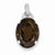 Sterling Silver Smokey Quartz Pendant, Lovely Pendants for Necklace