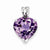 Sterling Silver Amethyst pendant, Adorable Pendants for Necklace
