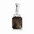 Sterling Silver Smokey Quartz Pendant, Dazzling Pendants for Necklace