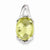 Sterling Silver Lemon Quartz Pendant, Beautiful Pendants for Necklace