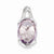 Sterling Silver Pink Quartz Pendant, Delightful Pendants for Necklace