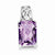 Sterling Silver Amethyst Pendant, Gorgeous Pendants for Necklace