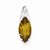 Sterling Silver Whiskey Quartz Pendant, Alluring Pendants for Necklace