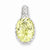 Sterling Silver Lemon Quartz Pendant, Appealing Pendants for Necklace