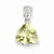 Sterling Silver Lemon Quartz Pendant, Pendants for Necklace