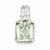 Sterling Silver Green Quartz Pendant, Pretty Pendants for Necklace
