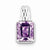Sterling Silver Amethyst Pendant, Gorgeous Pendants for Necklace