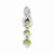 Sterling Silver Peridot Diamond pendant, Delightful Pendants for Necklace