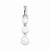 Sterling Silver Freshwater Cultured Pearl Diamond pendant, Exquisite Pendants for Necklace