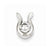 Sterling Silver CZ Pendant, Classy Pendants for Necklace