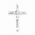 Sterling Silver Rhodium Plated Diamond FWC Pearl Cross pendant, Appealing Pendants for Necklace