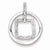 Sterling Silver Rhodium Plated Diamond pendant, Gorgeous Pendants for Necklace