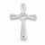 Sterling Silver Rhodium Plated Diamond Cross Pendant, Adorable Pendants for Necklace
