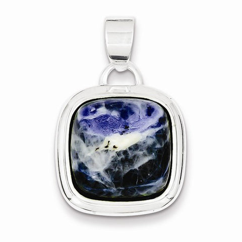Sterling Silver Sodalite Stone pendant, Adorable Pendants for Necklace
