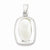 Sterling Silver Mother of Pearl Pendant, Pendants for Necklace