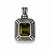 Sterling Silver Green CZ Square Pendant, Pendants for Necklace