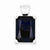 Sterling Silver Blue CZ pendant, Stylish Pendants for Necklace