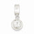Sterling Silver Round CZ Pendant, Beautiful Pendants for Necklace