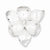 Sterling Silver Flower Pendant, Appealing Pendants for Necklace