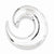 Sterling Silver Fancy pendant, Dazzling Pendants for Necklace