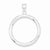Sterling Silver Circle Pendant, Delightful Pendants for Necklace