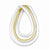 Sterling Silver & Vermeil Fancy Pendant, Pendants for Necklace