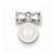 Sterling Silver Pearl Slide Pendant, Pendants for Necklace