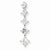 Sterling Silver CZ Journey Pendant, Lovely Pendants for Necklace