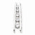 Sterling Silver CZ Journey Pendant, Stylish Pendants for Necklace