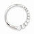 Sterling Silver CZ Journey pendant, Pendants for Necklace