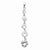Sterling Silver CZ Journey Pendant, Stylish Pendants for Necklace
