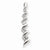 Sterling Silver CZ Journey Pendant, Alluring Pendants for Necklace