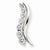 Sterling Silver CZ Journey Pendant, Appealing Pendants for Necklace