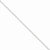 Sterling Silver Beveled Oval Cable Pendant On Chain