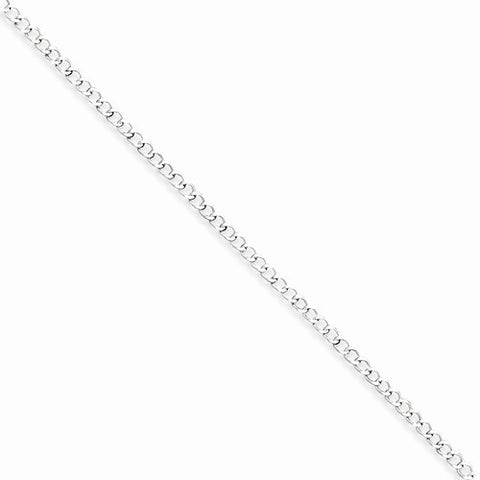 Sterling Silver Curb Chain Anklet