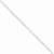 Sterling Silver Curb Chain Anklet