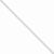 Sterling Silver Curb Chain Anklet