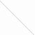 Sterling Silver Sided Diamond-Cut Mirror Box Chain