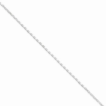 Sterling Silver Elongated Box Chain