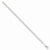 Amore La Vita Sterling Silver 4.5mm Half round Wire Curb Charm