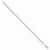 Sterling Silver Half Round Wire Curb Chain
