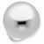 Sterling Silver Polished Adjustable Ring