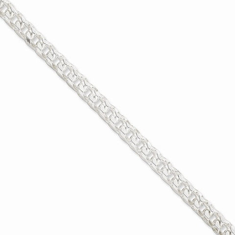 Sterling Silver Franco Chain Anklet